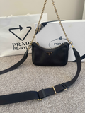 Prada Bandoliera Saffiano Handbag