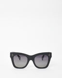 Celine Black Oversized Cat Eye CL4004IN Sunglasses