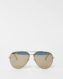 Celine Gold Mirrored Aviator CL41391/S Sunglasses