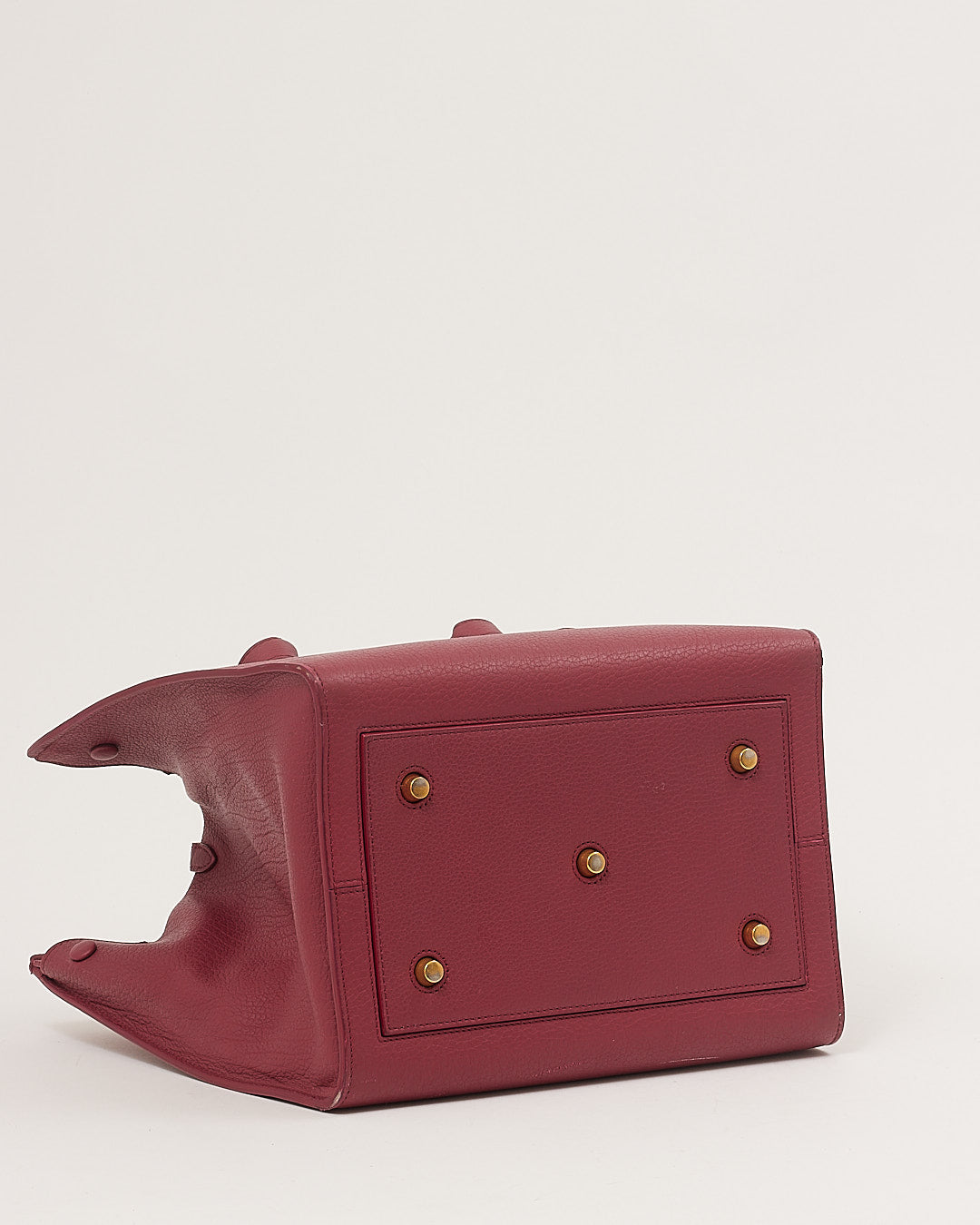 Celine Pink Leather Small Tie Knot Tote Bag