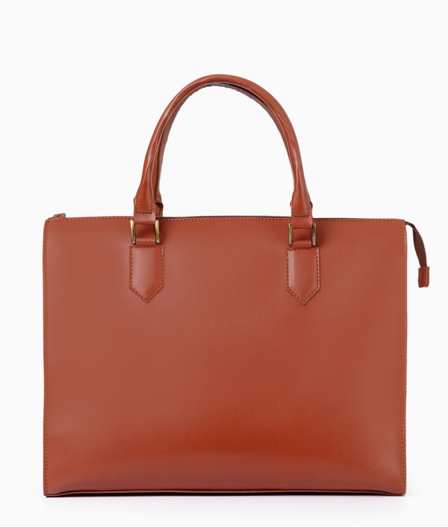Rust workplace handbag