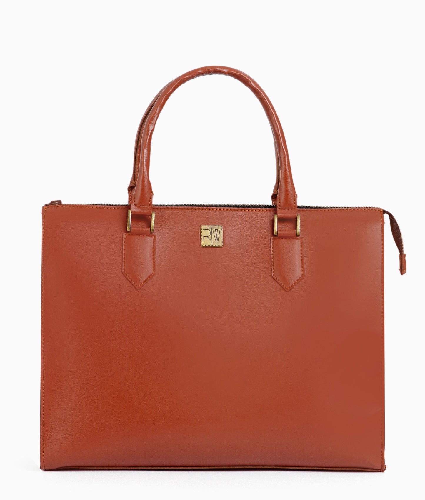 Rust workplace handbag
