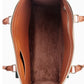 Rust workplace handbag