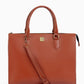 Rust workplace handbag
