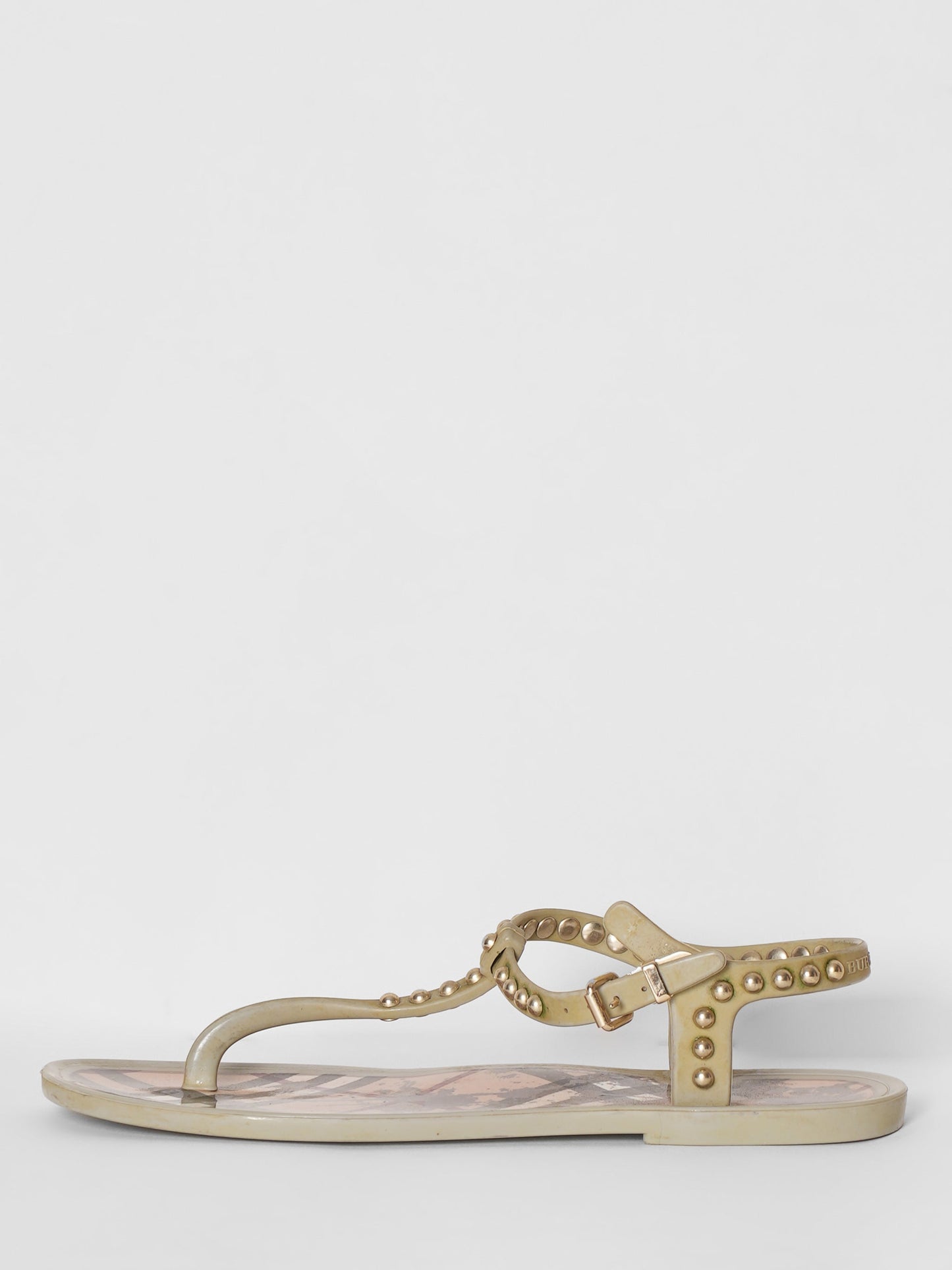 Burberry Studded Jelly Flats