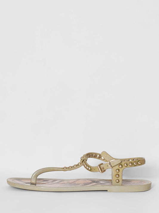 Burberry Studded Jelly Flats