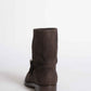 Gucci Brown Signature Buckle Boots