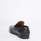 Gucci black leather loafers