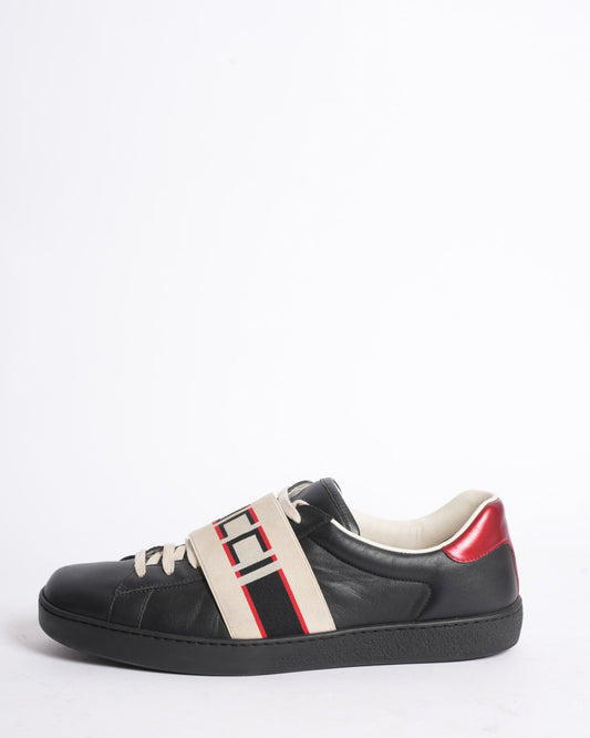 Gucci Men's Ace Gucci Stripe Trainers