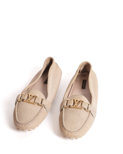 Louis Vuitton Women's Moccasins In White