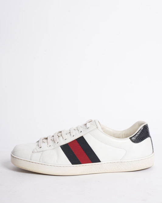 Gucci Ace Men's Sneakers In White