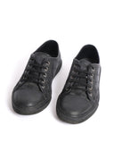 Gucci Men's Monogram Sneakers in Black