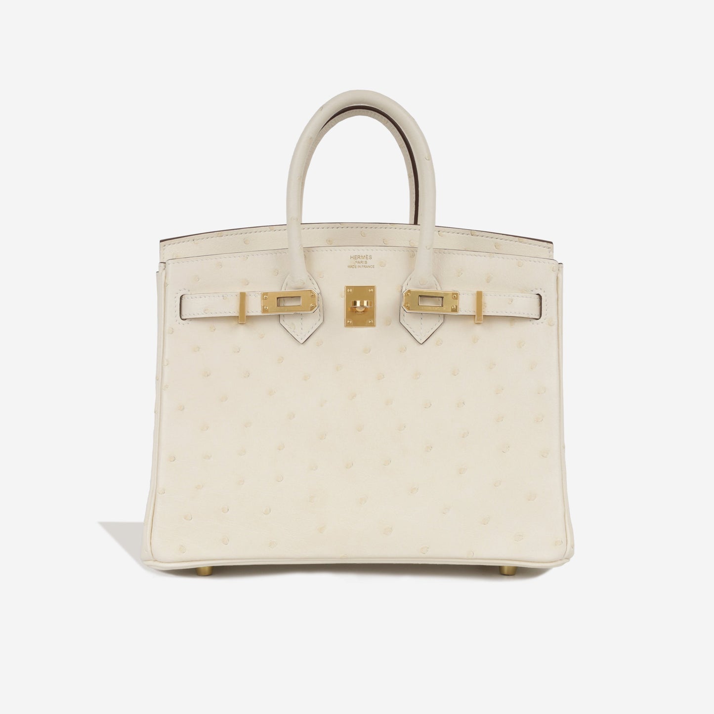 Birkin 25 - Nata Ostrich