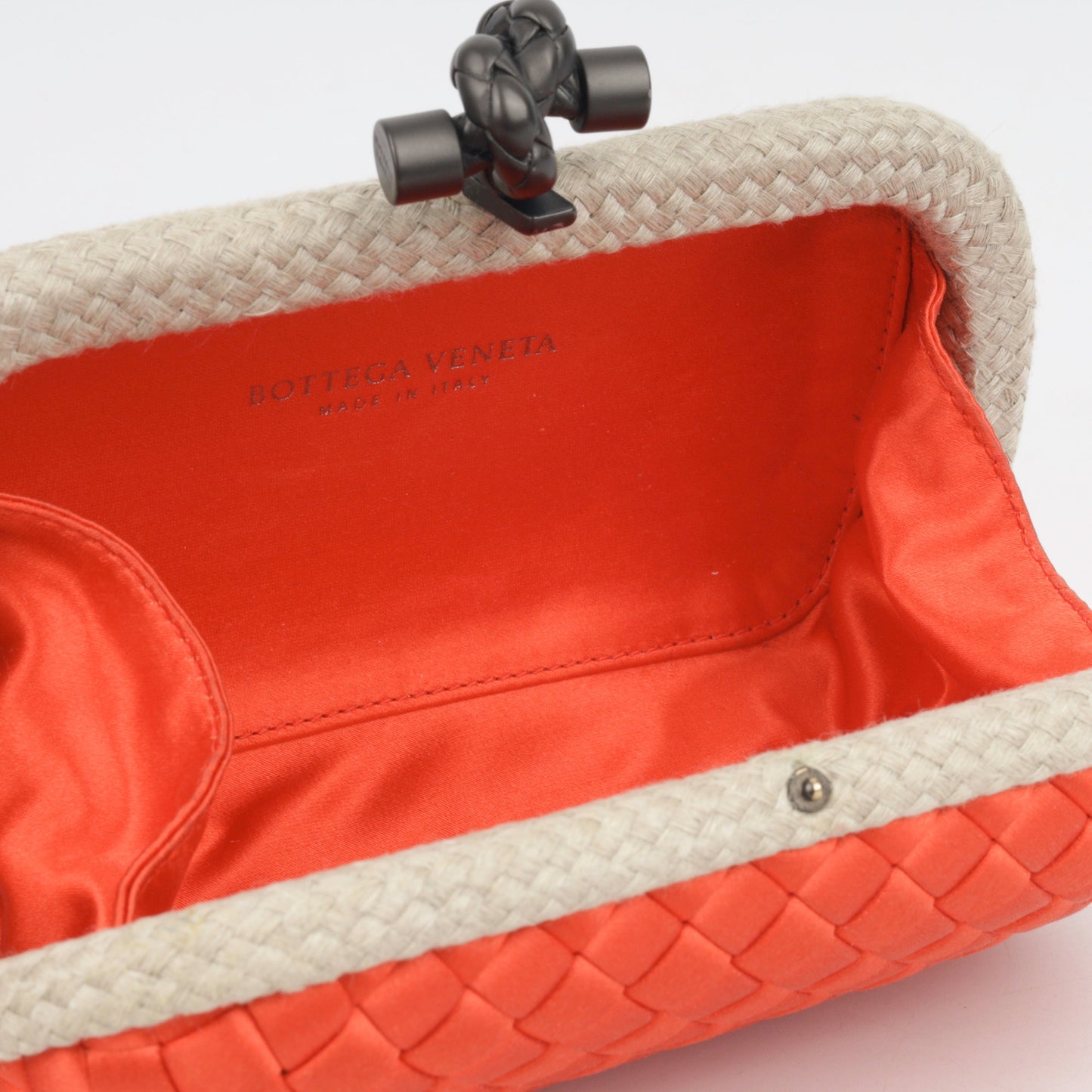 Intrecciato Knot Clutch