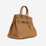 Birkin 35 - Gold Togo PHW