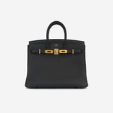 Birkin 25 - Noir Togo