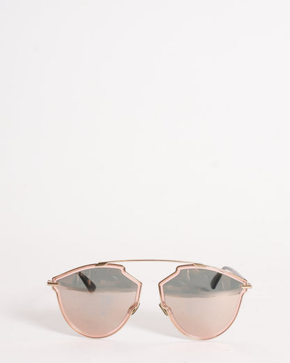Chrstian Dior Mirrored Geometric Sunglasses