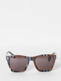 New Burberry   Check Square Frame Sunglasses