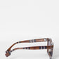 New Burberry   Check Square Frame Sunglasses