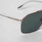 Burberry Rectangle Mens  Metal Sunglasses