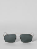 Burberry Rectangle Mens  Metal Sunglasses