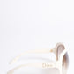 Dior Wide Frame Sunglasses in White
