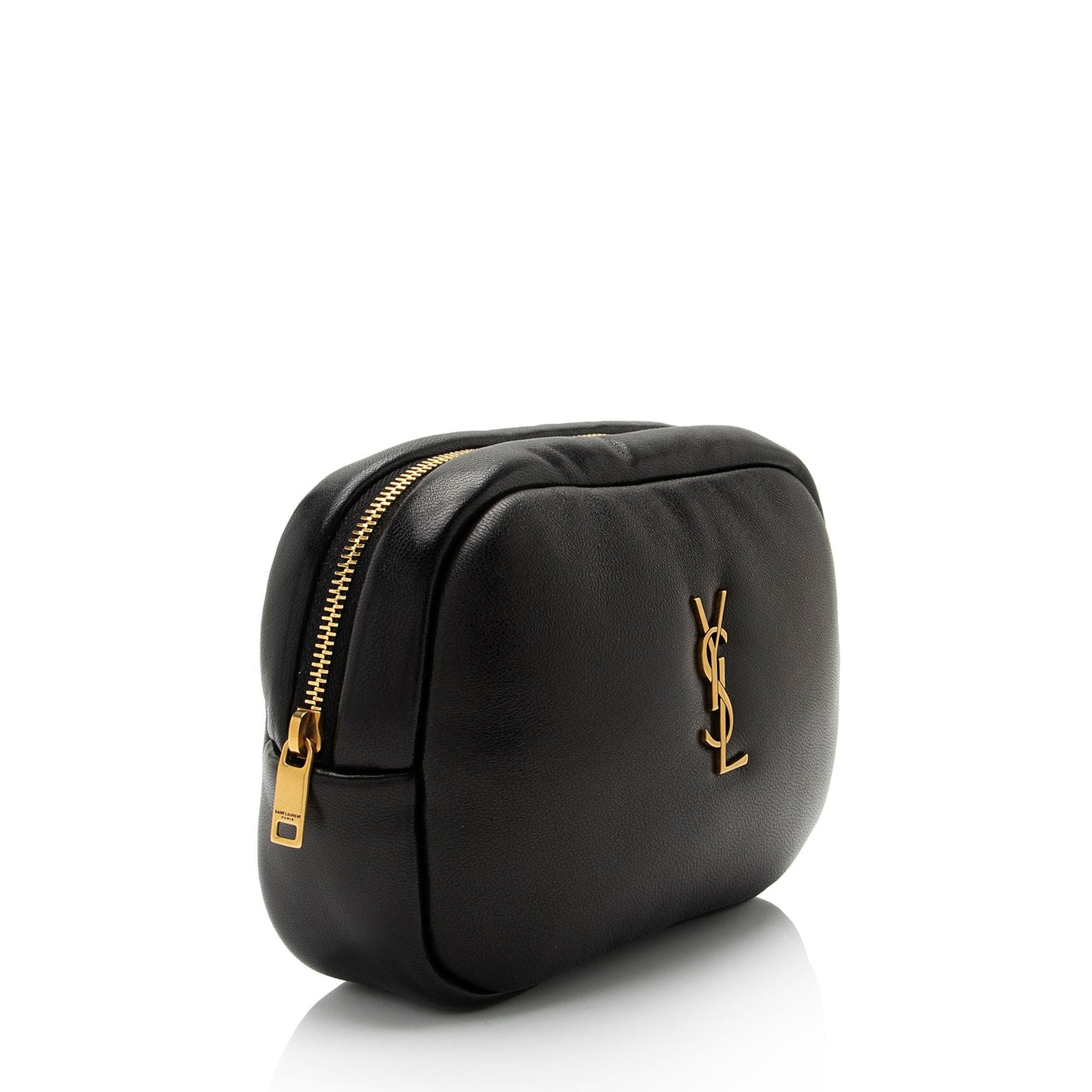 Saint Laurent Lambskin Calypso Mini Cosmetic Pouch (SHF-Ursi0c)