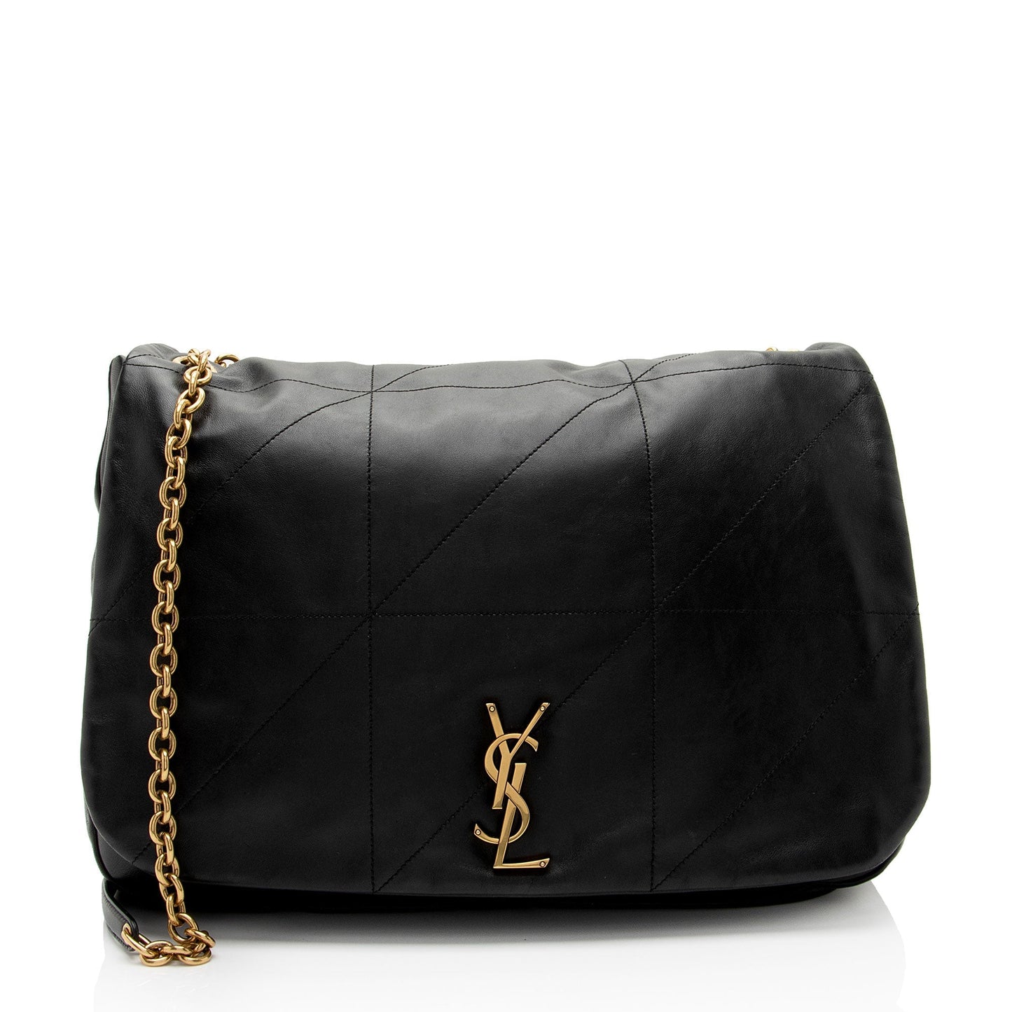 Saint Laurent Lambskin Matelasse Monogram Jamie 4.3 Shoulder Bag (SHF-UlaNPK)