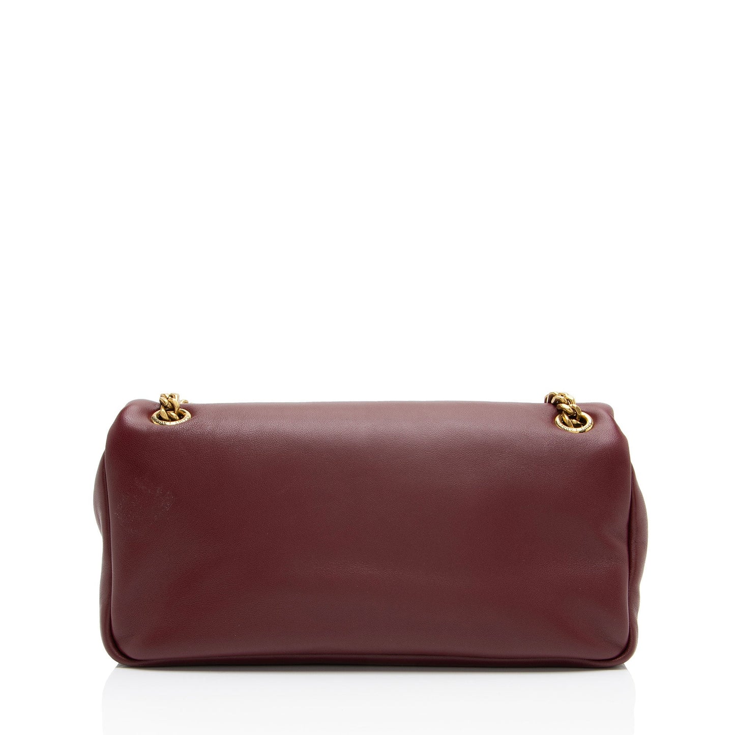 Saint Laurent Lambskin Monogram Calypso Small Shoulder Bag