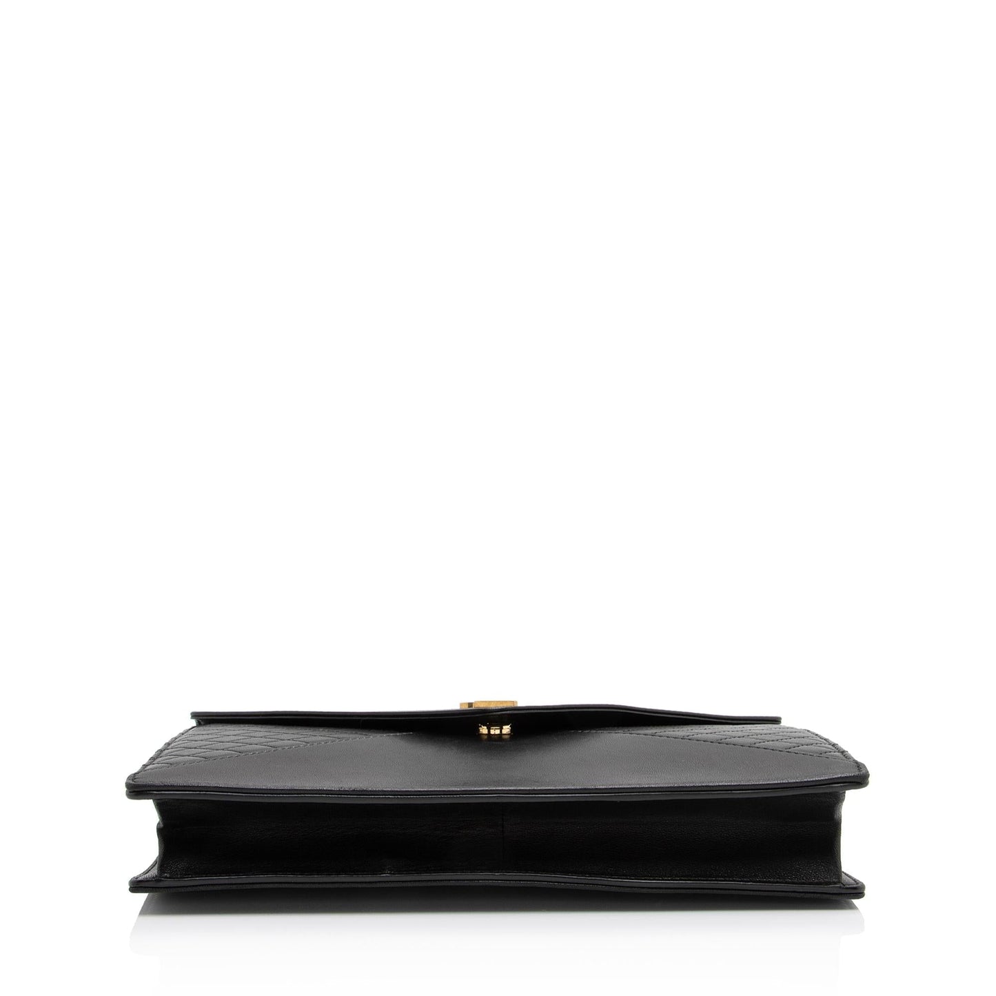 Saint Laurent Lambskin Monogram Gaby Chain Envelope Bag (SHF-23054)