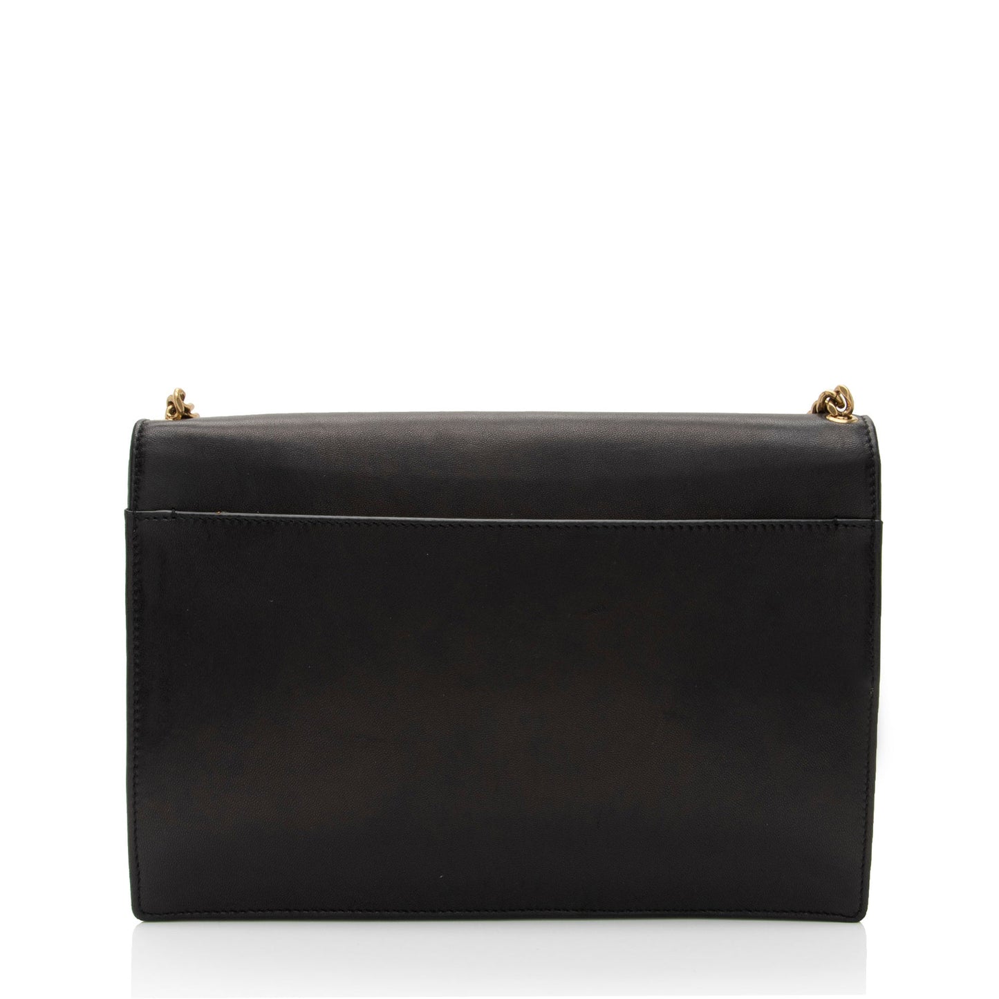 Saint Laurent Lambskin Monogram Gaby Chain Envelope Bag (SHF-KQUxzQ)