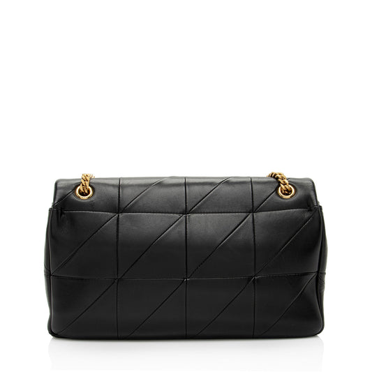 Saint Laurent Lambskin Monogram Jamie Chain Medium Shoulder Bag (SHF-amMtT9)