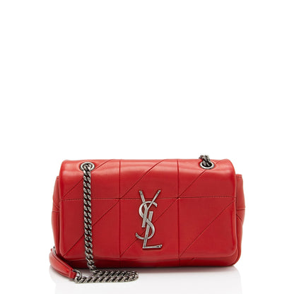 Saint Laurent Lambskin Monogram Jamie Small Shoulder Bag (SHF-PtUlbg)