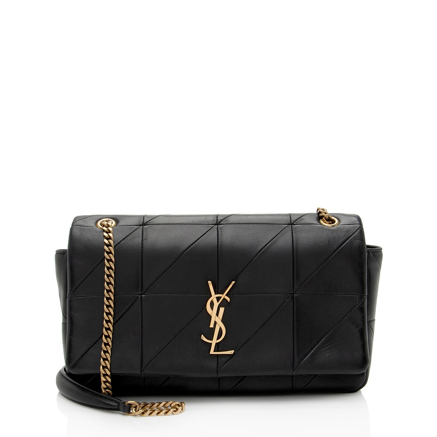 Saint Laurent Lambskin Monogram Jamie Medium Shoulder Bag