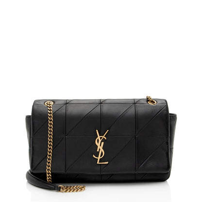 Saint Laurent Lambskin Monogram Jamie Medium Shoulder Bag