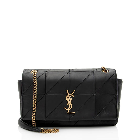 Saint Laurent Lambskin Monogram Jamie Medium Shoulder Bag