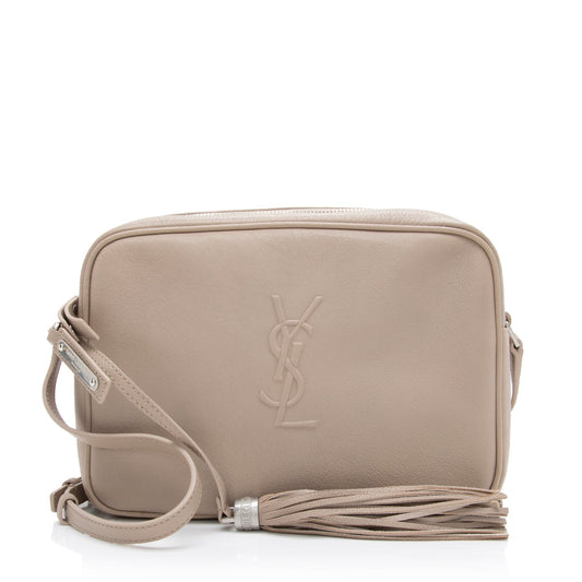 Saint Laurent Lambskin Monogram Lou Camera Bag (SHF-TLtEDd)
