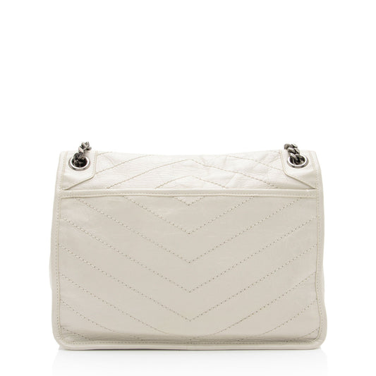 Saint Laurent Lambskin Monogram Niki Medium Shoulder Bag (SHF-bFf3zX)