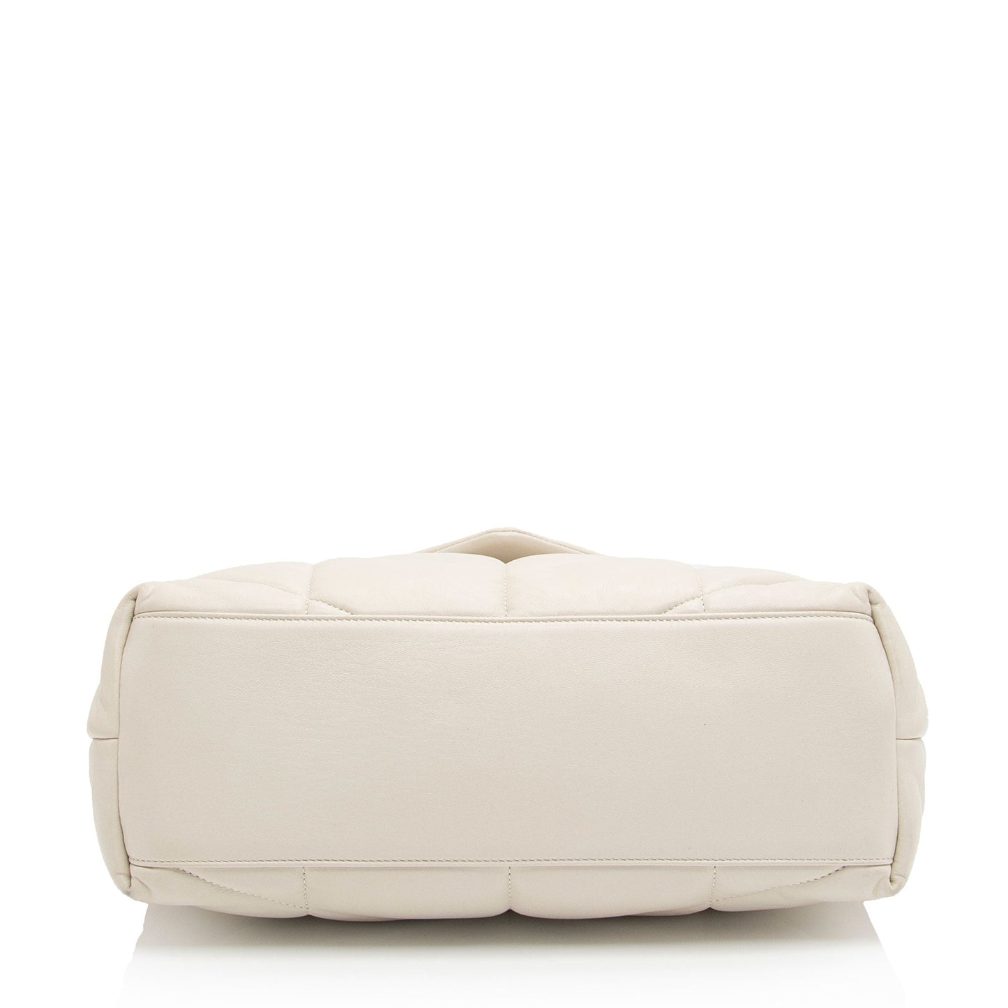 Saint Laurent Lambskin Monogram Puffer LouLou Medium Shoulder Bag (SHF-ONfMik)
