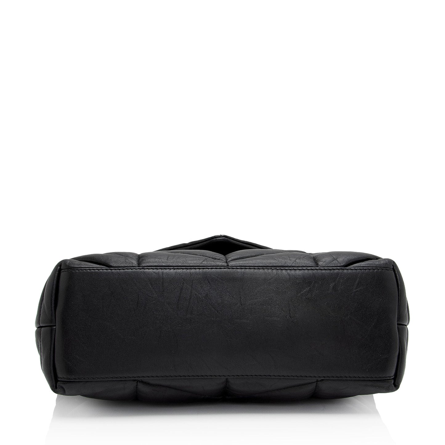 Saint Laurent Lambskin Monogram Puffer LouLou Medium Shoulder Bag (SHF-ArUzt2)