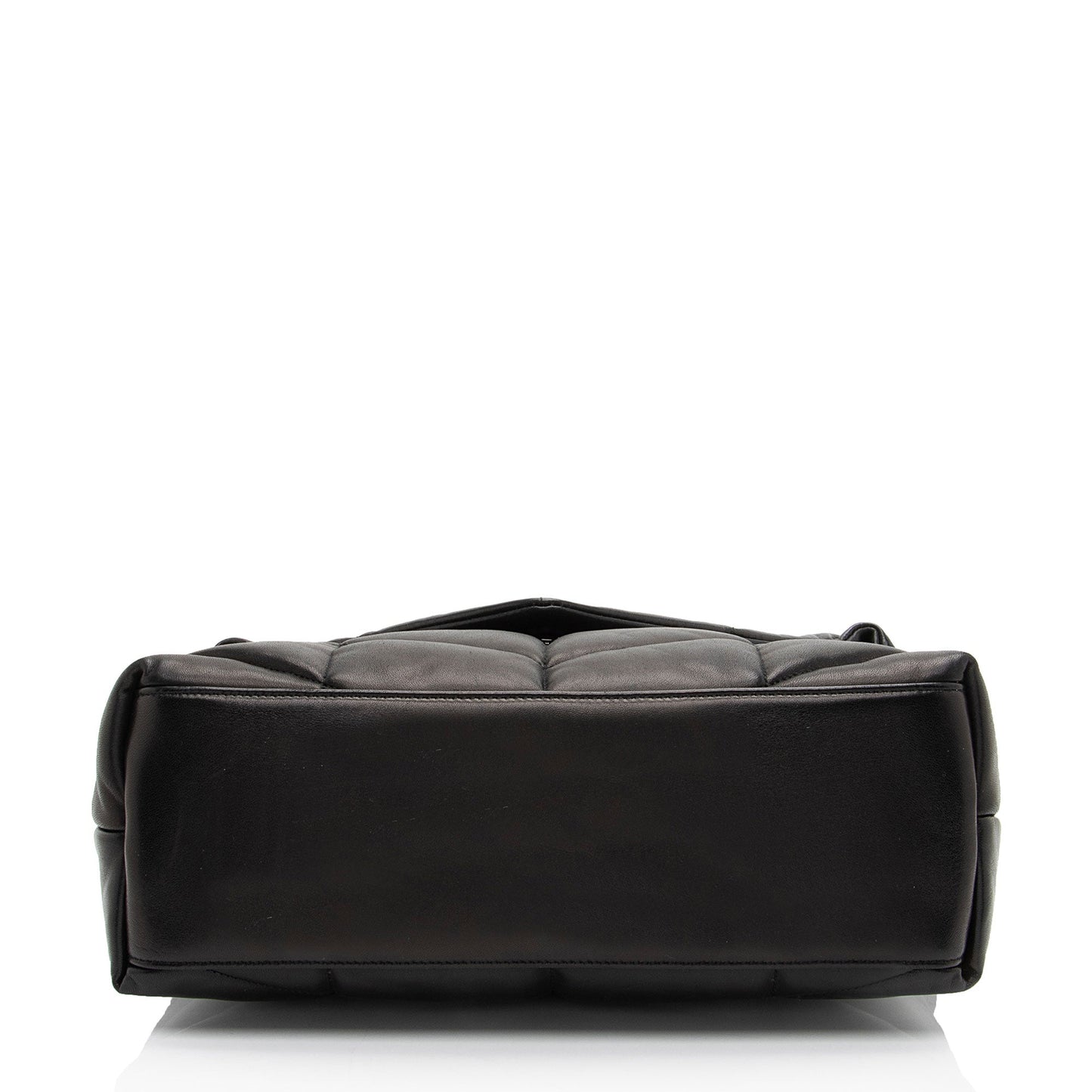 Saint Laurent Lambskin Monogram Puffer LouLou Medium Shoulder Bag