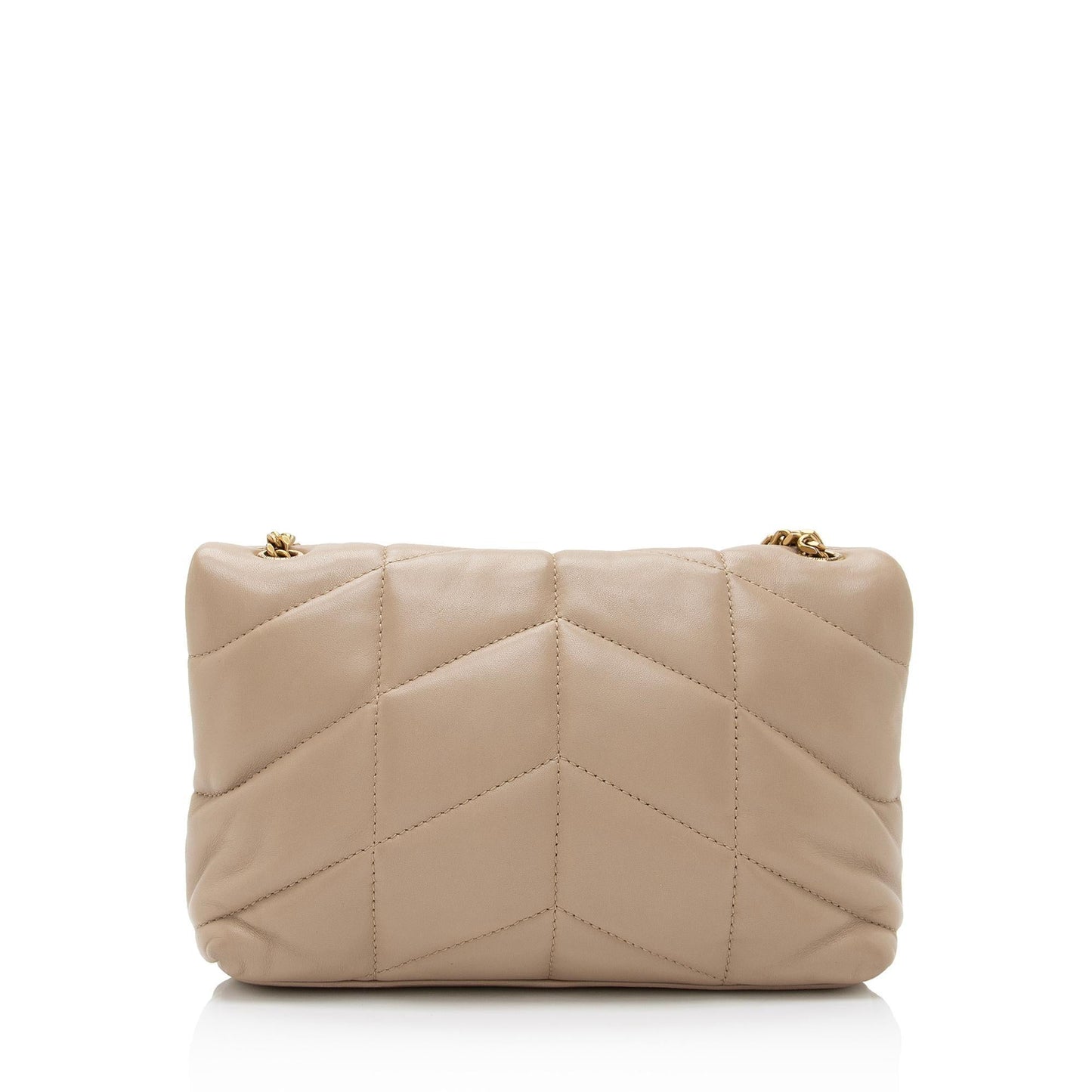 Saint Laurent Lambskin Monogram Puffer LouLou Toy Shoulder Bag