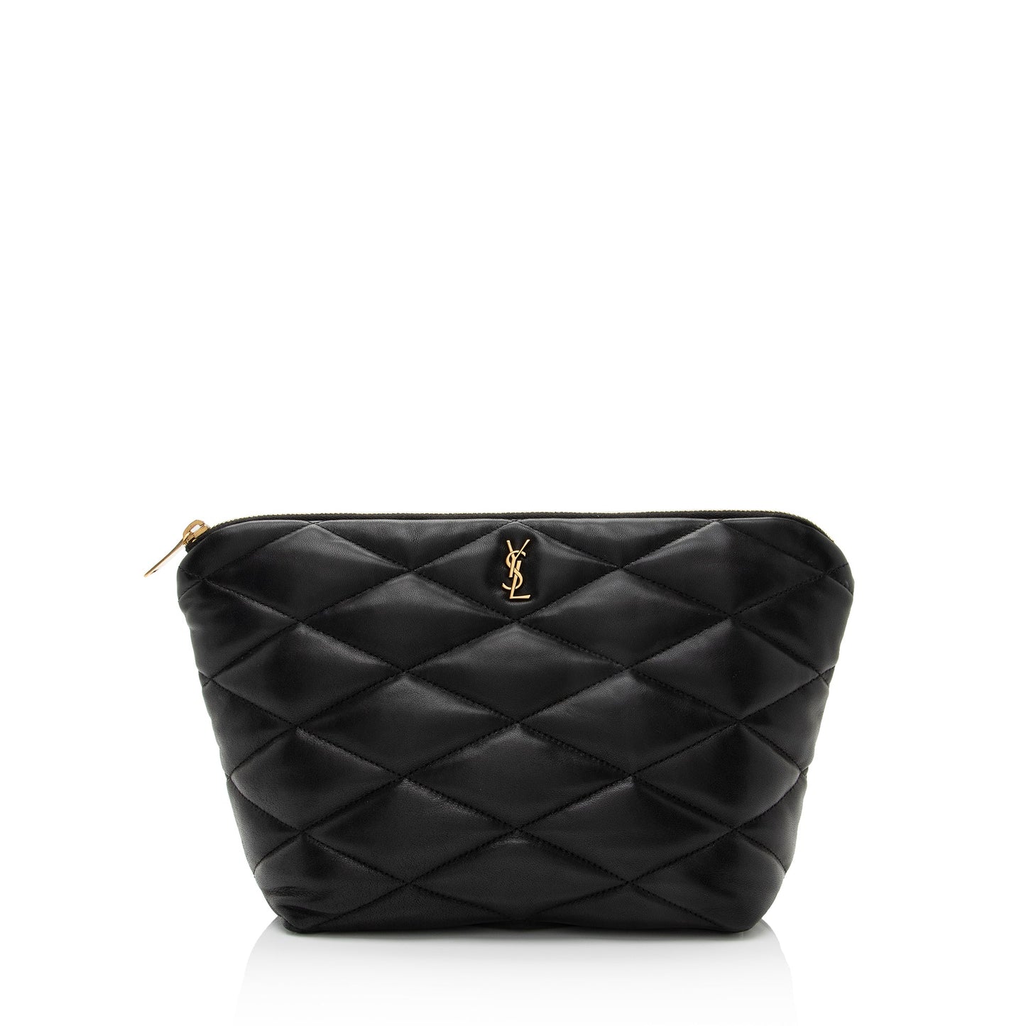 Saint Laurent Lambskin Monogram Sade Pouch (SHF-2kkXSR)