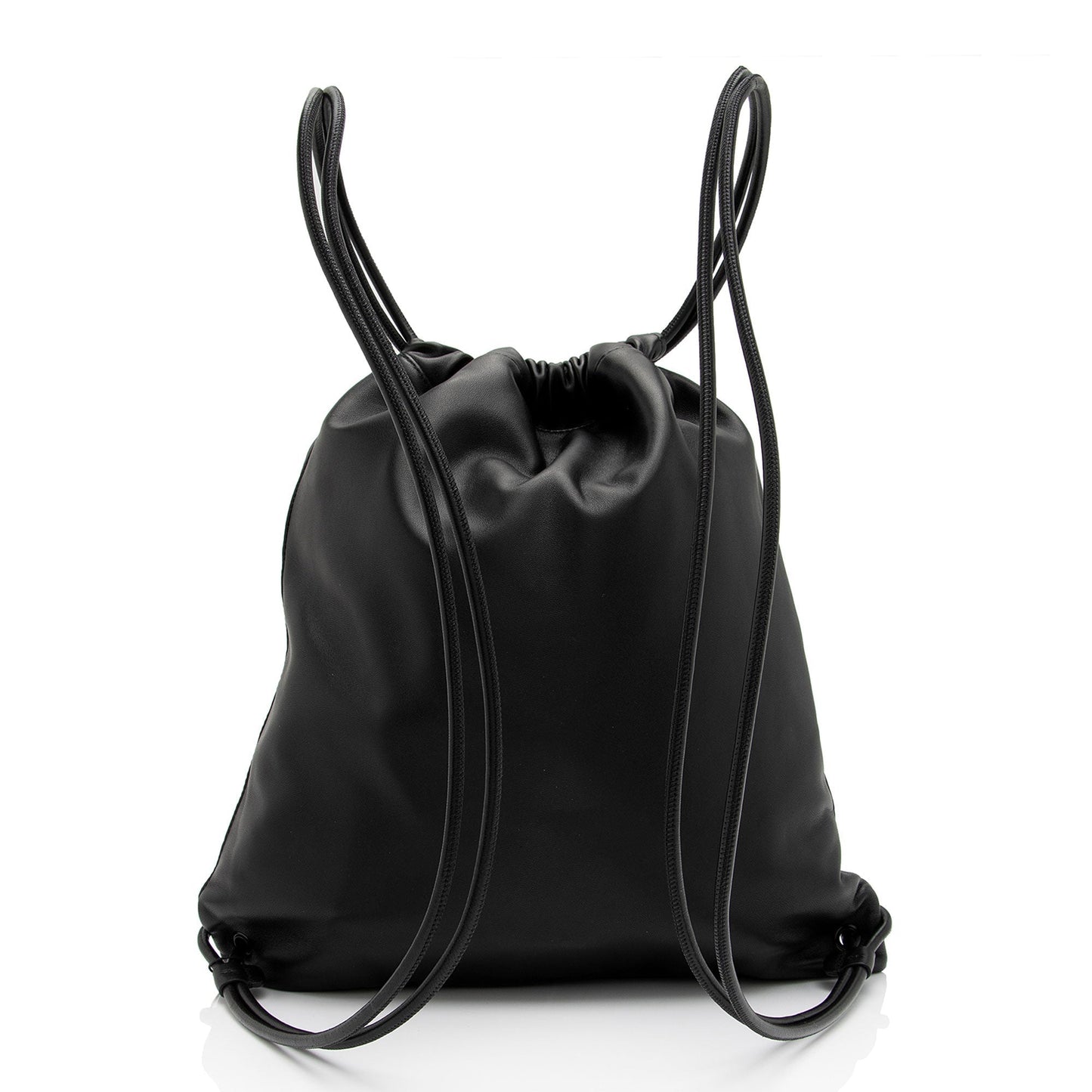 Saint Laurent Lambskin Teddy Drawstring Backpack (SHF-AWdD6b)