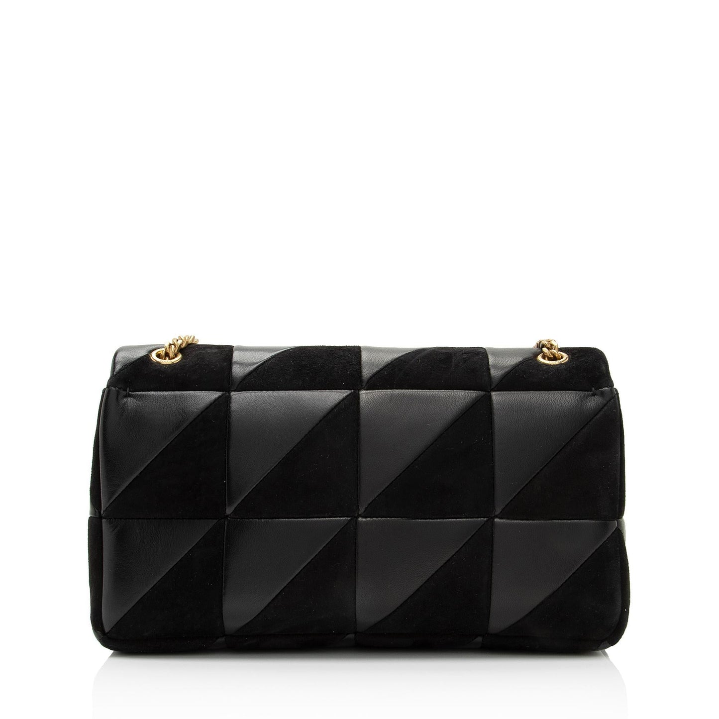 Saint Laurent Lambskin Suede Monogram Jamie Chain Medium Shoulder Bag (SHF-YBudYx)
