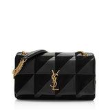Saint Laurent Lambskin Suede Monogram Jamie Chain Medium Shoulder Bag (SHF-YBudYx)