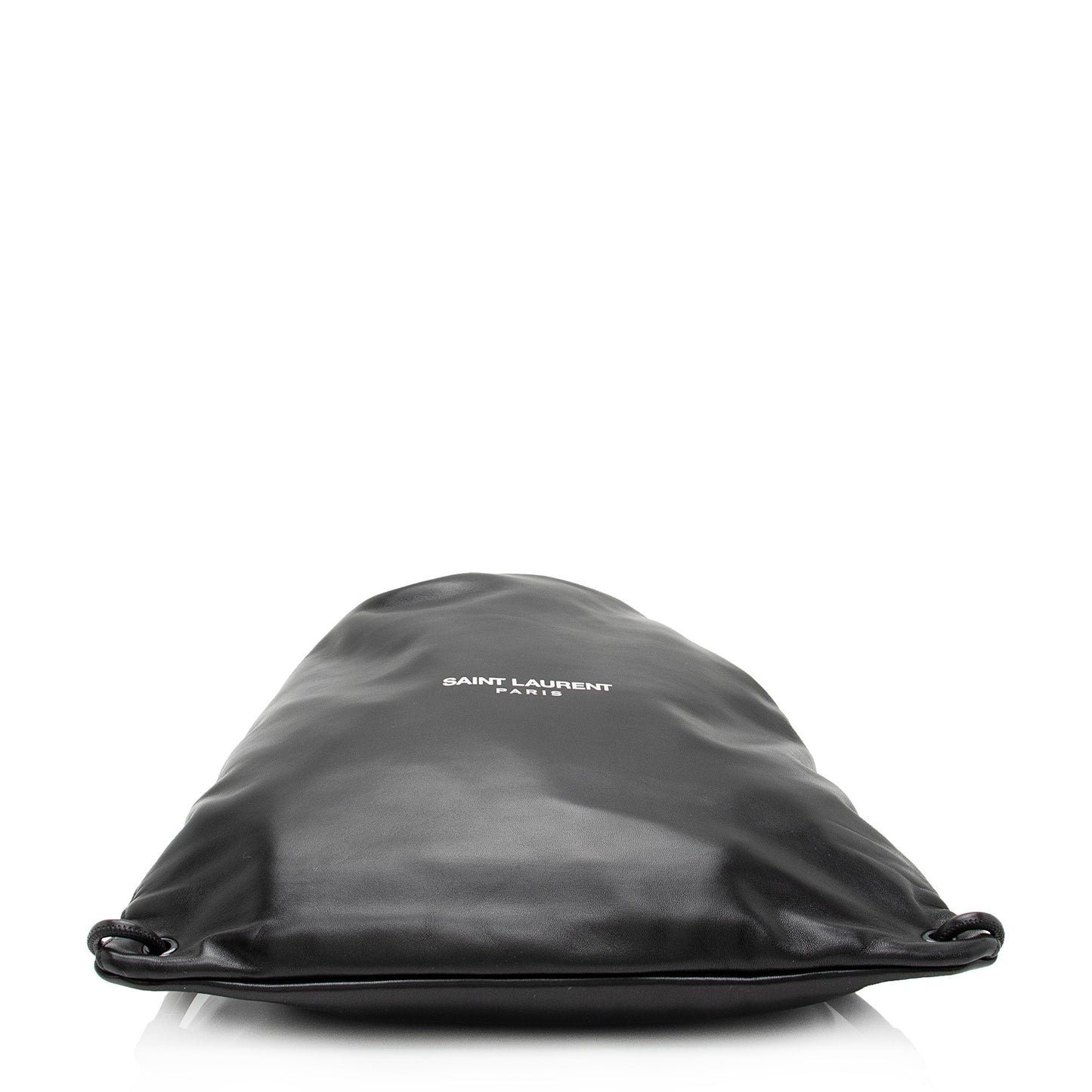 Saint Laurent Lambskin Teddy Drawstring Backpack (SHF-t2PP0a)