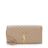Saint Laurent Matelasse Lambskin Kate 99 Shoulder Bag (SHF-22633)