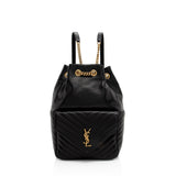 Saint Laurent Matelasse Lambskin Monogram Joe Backpack (SHF-C9THXn)