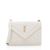 Saint Laurent Quilted Lambskin Gaby Mini Shoulder Bag (SHF-21894)
